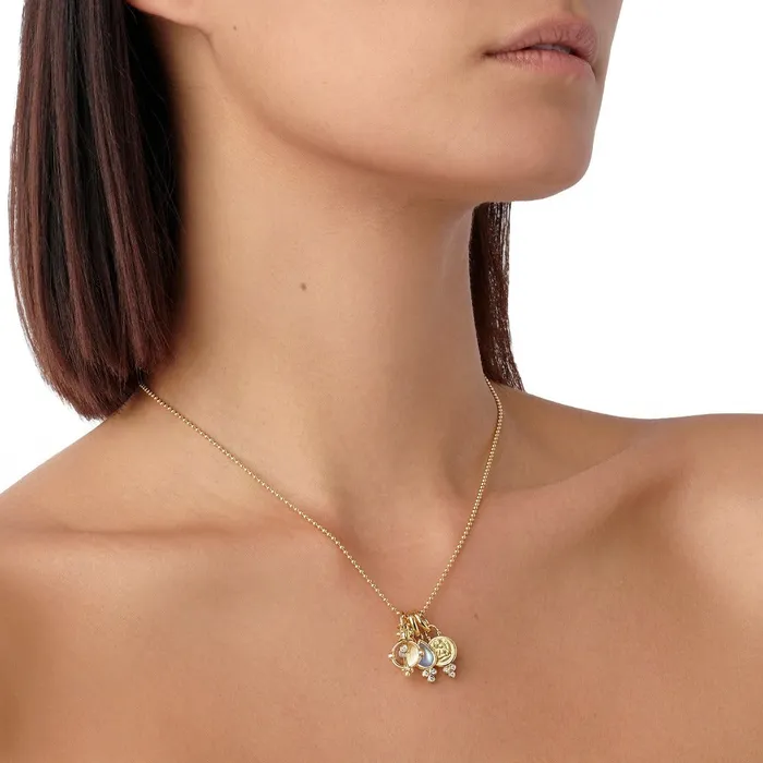 Temple St Clair Necklaces Temple St Clair Signature Charm Necklace