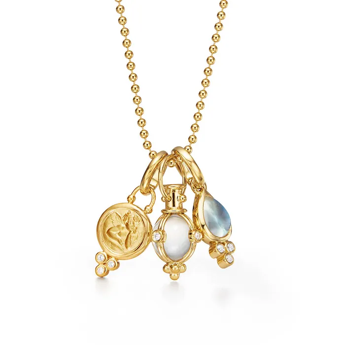 Temple St Clair Necklaces Temple St Clair Signature Charm Necklace