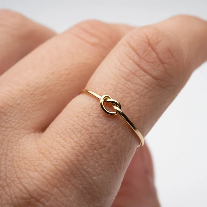TheRoseGypsy Rings Gold Filled Knot Ring