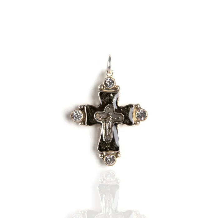 Virgins Saints Angels Charm Necklaces Maria Cross Charm