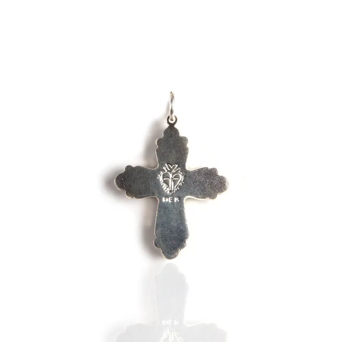 Virgins Saints Angels Charm Necklaces Maria Cross Charm