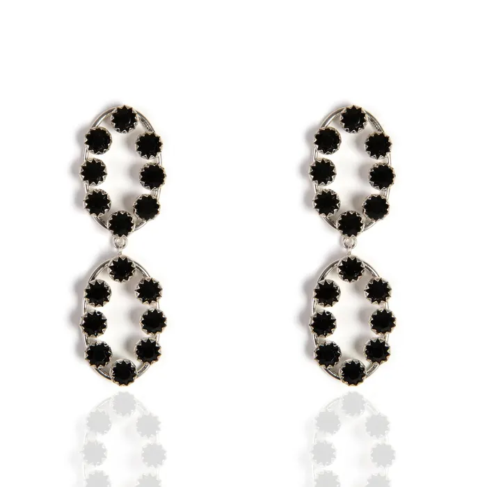 Virgins Saints Angels Earrings Amulets of Glamour EarringsJet